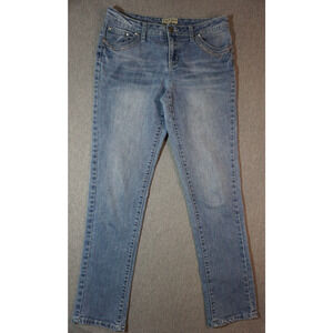 Earl Jean Women's Size 6 Straight Medium Wash